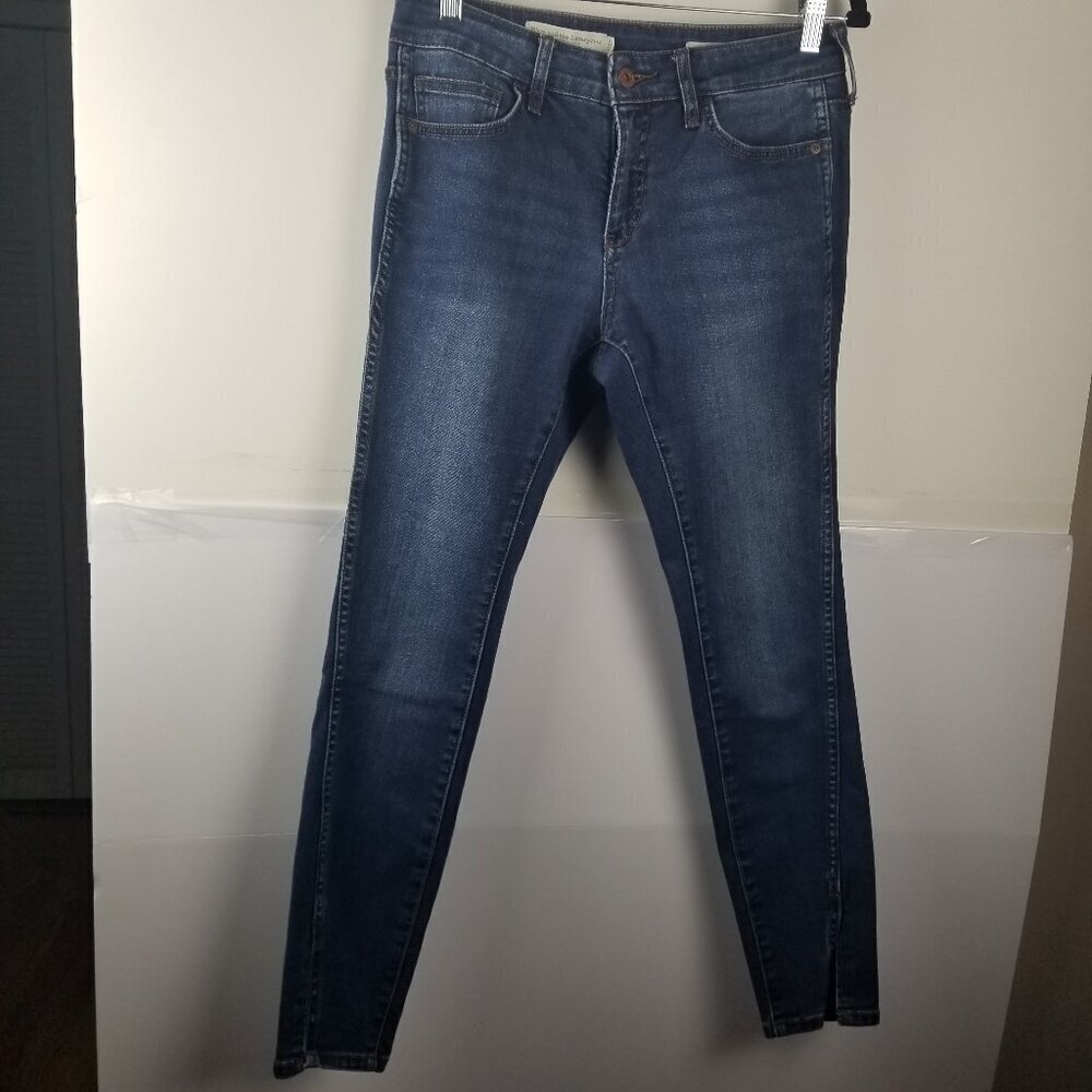 Pilcro & the Letterpress by Anthropologie Women's Mid-Rise Skinny Jeans Sz 29
